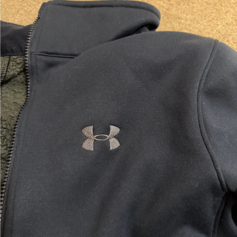 Under Armour Black Fleece-Lined Jacket - Picture 7 of 8